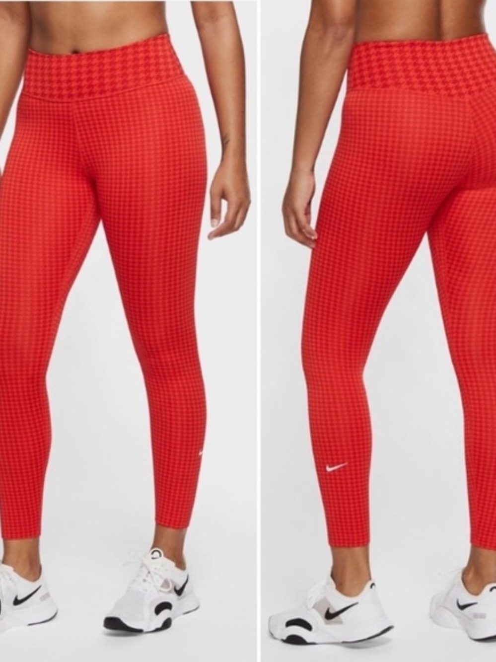 Nike Women’s dri fit mid rise One Icon Clash 7/8 Running Tights M